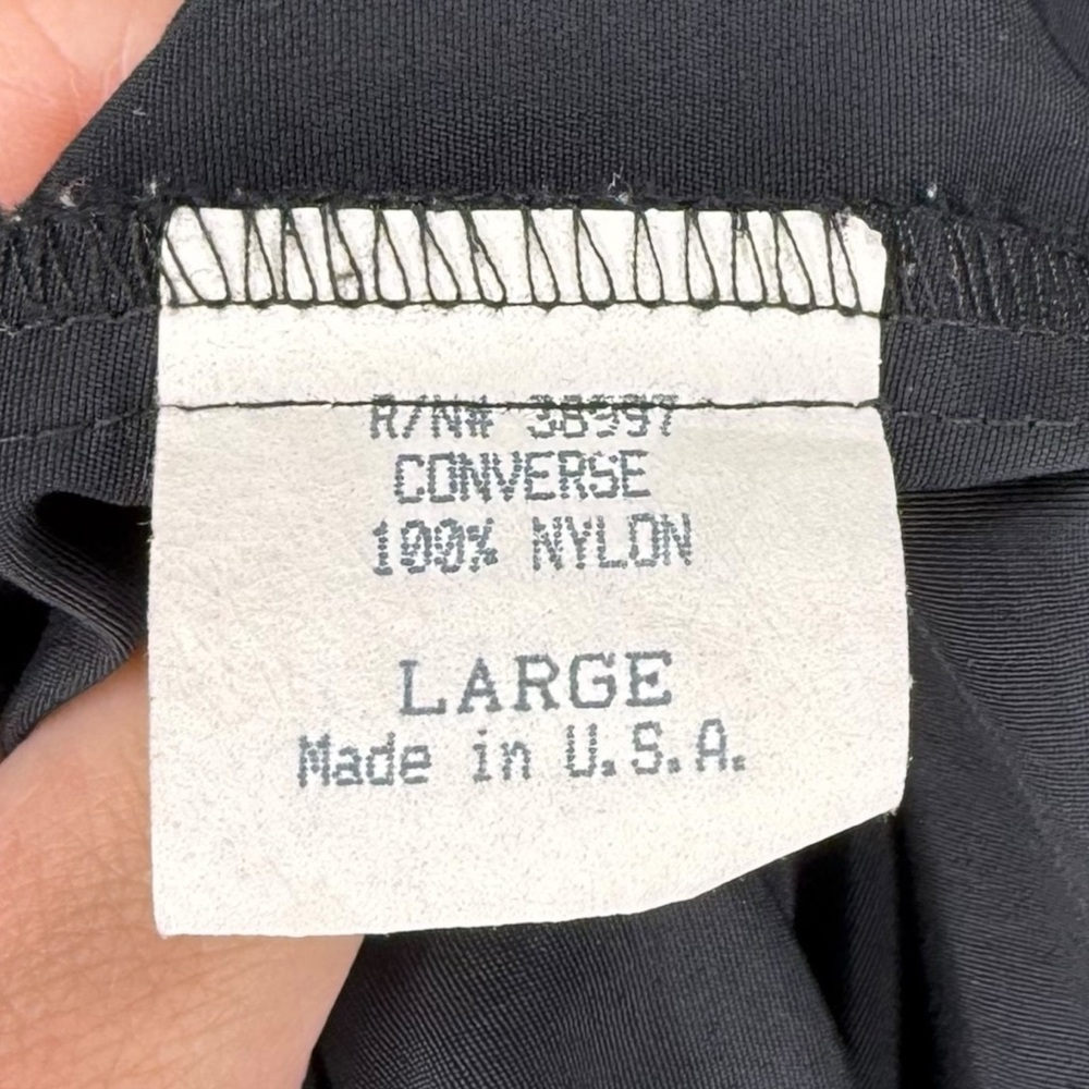 |VTG| CONVERSE 80’s-90’s Pull On Nylon Track Pants - Picture 8 of 8